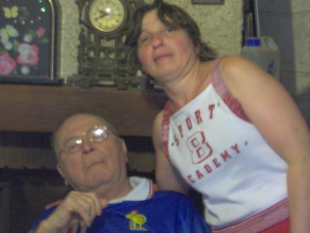 ma mere et mon grand pere